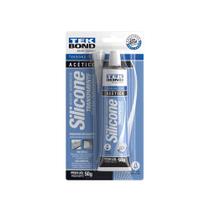 Silicone Acético Incolor 50g Tekbond Vedação Profissional Silicone Acético Incolor 50g Tekbond Vedação Profissional