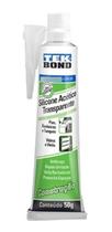 Silicone Acetico Incolor para Selar 50g Tek Bond Silicone Acetico Incolor para Selar 50g Tek Bond
