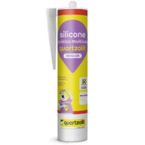 Silicone Acético Multiuso 280g 0529.00077.0001 Vedação Transparente Quartzolit Silicone Acético Multiuso 280g 0529.00077.0001 Vedação Transparente Quartzolit