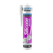 Silicone Acético Multiuso Alta Vedação 270g Transparente Tekbond Silicone Acético Multiuso Alta Vedação 270g Transparente Tekbond