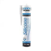 Silicone Acético Multiuso Branco Tekbond Original 256g