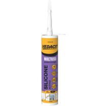 Silicone Acetico Multiuso Incolor 250g - 147996 - VEDACIT
