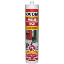 Silicone Acético Multiuso Incolor 270 Gramas - 129024 - SOUDAL BRASIL