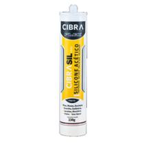 Silicone acético preto 230g - Cibra 10019