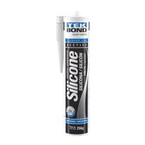 Silicone Acético Preto 256g Tekbond Para Vedação Geral Cartucho