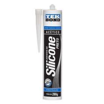 Silicone Acético Preto 280g - Tekbond Silicone Acético Preto 280g - Tekbond