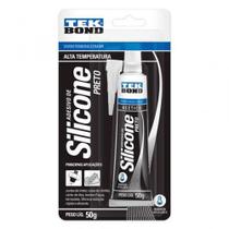 Silicone acético Preto alta temperatura 50 gramas * 12209 Silicone acético Preto alta temperatura 50 gramas * 12209