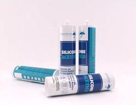 Silicone Acético Preto (Cartucho 280g) - WATERPROOF