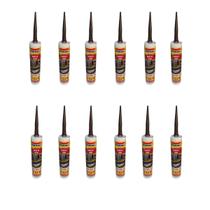 Silicone acético Soudal Bronze - 12un