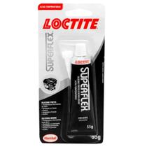 Silicone Acético Superflex Sl 596 Preto 55g Loctite Henkel