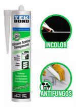 Silicone Acetico Tekbond Transparente 256G Silicone Acetico Tekbond Transparente 256G
