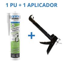 Silicone Acético Transparente Construção 256g / 270ml Tekbond Silicone Acético Transparente Construção 256g / 270ml Tekbond