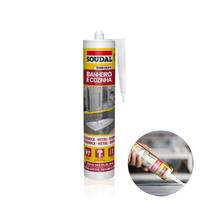 Silicone Acético Transparente Incolor Para Banheiro E Cozinha 250ml Soudal