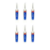Silicone Acético Transparente Siloc - 6 Unidades