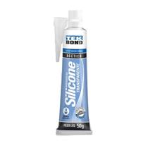 Silicone Acético Transparente TekBond 50 g Silicone Acético Transparente TekBond 50 g