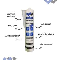 Silicone Acético Uso Geral 230g Anker do Brasil