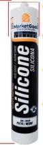 Silicone Acético Vedação Transparente Branco Preto 280g Silicone Acético Vedação Transparente Branco Preto 280g