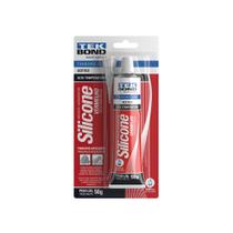 Silicone Acético Vermelho 50GR Alta Temperatura - Tekbond Silicone Acético Vermelho 50GR Alta Temperatura - Tekbond