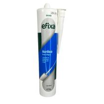 Silicone Acrílico Branco a Base DÁgua 470g - Efixa