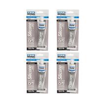 Silicone alta temperatura bisnaga 50g acético cinza (4 unidades) - Tek Bond Silicone alta temperatura bisnaga 50g acético cinza (4 unidades) - Tek Bond