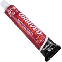SILICONE ALTA TEMPERATURA ORBIVED 50g VERMELHO