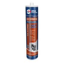 SILICONE ALTA TEMPERATURA PRETO 250g - SILVA SELANTES