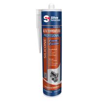 SILICONE ALTA TEMPERATURA VERMELHO 250g - SILVA SELANTES