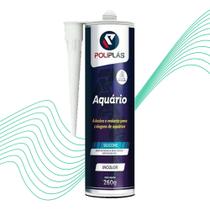 Silicone Aquário Incolor 260G Poliplás Silicone Aquário Incolor 260G Poliplás