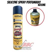 Silicone Automotivo Perfumado Finalizador em Spray RADNAQ 400ML para Limpeza Automotiva