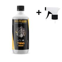 Silicone automotivo vaselina branca verniz finalizador para motor de carro e moto 1 litro