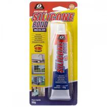 Silicone Bond Garin Bisnaga Incolor 50G Blister - Kit C/12 Pecas