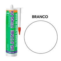 Silicone Branco 450G - Selante Acrílico Base De Água Branco