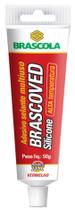 Silicone brascoved alta temperatura vermelho 50g