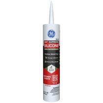 Silicone Caulk GE Supreme para cozinha e banheiro 300mL branco Silicone Caulk GE Supreme para cozinha e banheiro 300mL branco