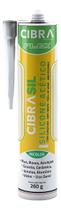 Silicone Cibrasil Acético Incolor Uso Geral 240g Cibra Silicone Cibrasil Acético Incolor Uso Geral 240g Cibra