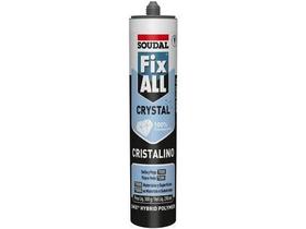 SILICONE CRYSTAL FIX ALL TRANSPARENTE 300g - SOUDAL - SCRYS SILICONE CRYSTAL FIX ALL TRANSPARENTE 300g - SOUDAL - SCRYS