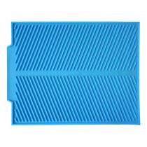 Silicone da esteira de secagem do prato grande 16 x 13 polegadas para o contador resistente ao calor