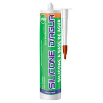 Silicone Dagua Acrilico Cartucho 450gr Cor:Preto