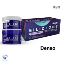 Silicone de Adição Silic One Putty Soft (Denso) (2 potes de 400g) - FGM Silicone de Adição Silic One Putty Soft (Denso) (2 potes de 400g) - FGM