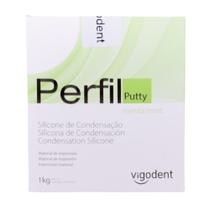 Silicone De Condensação Perfil Putty Aroma Menta - Vigodent