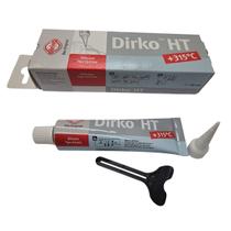 Silicone de Vedação de Alta Temperatura +315ºC Dirko HT Cinza 100g Elring
