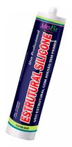 Silicone Estrutural Cartucho 400Gr - Adesfix Cor:Cinza