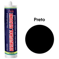 Silicone Estrutural Cartucho 400Gr - Sbrix Cor:Preto