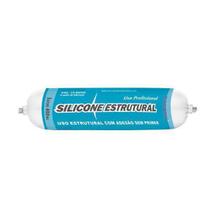 Silicone Estrutural Sache 400Ml Adesfix Cor Preto