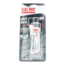 Silicone Formador de Juntas Neutro de Alta Flexibilidade Mega Black Siloc 80g