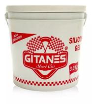 Silicone Gel 3kg Carro Couro Plástico Moto - Gitanes