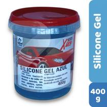 Silicone Gel Azul Perfumado Automotivo Standard - 400 Gr
