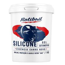 Silicone Gel fragancia de Carro Novo 1kg Plásticos e Borrachas Silicone Gel fragancia de Carro Novo 1kg Plásticos e Borrachas