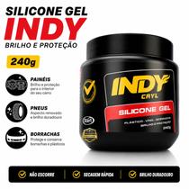 Silicone Gel Indy Start 240g Para Painel Pneu Plástico Vinil Borracha Automotivo Original Silicone Gel Indy Start 240g Para Painel Pneu Plástico Vinil Borracha Automotivo Original