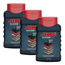 Silicone Gel Jimo Natural Kit 3 200ml Carro Brilho Silicone Gel Jimo Natural Kit 3 200ml Carro Brilho